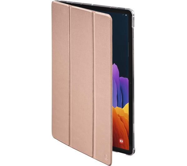 Buy HAMA Essential Fold Clear 12.4" Samsung Galaxy Tab S7+ Case Rose Gold Free Delivery Currys