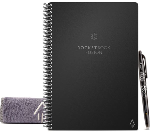 Rocketbook Fusion Digital A5 Notebook Black
