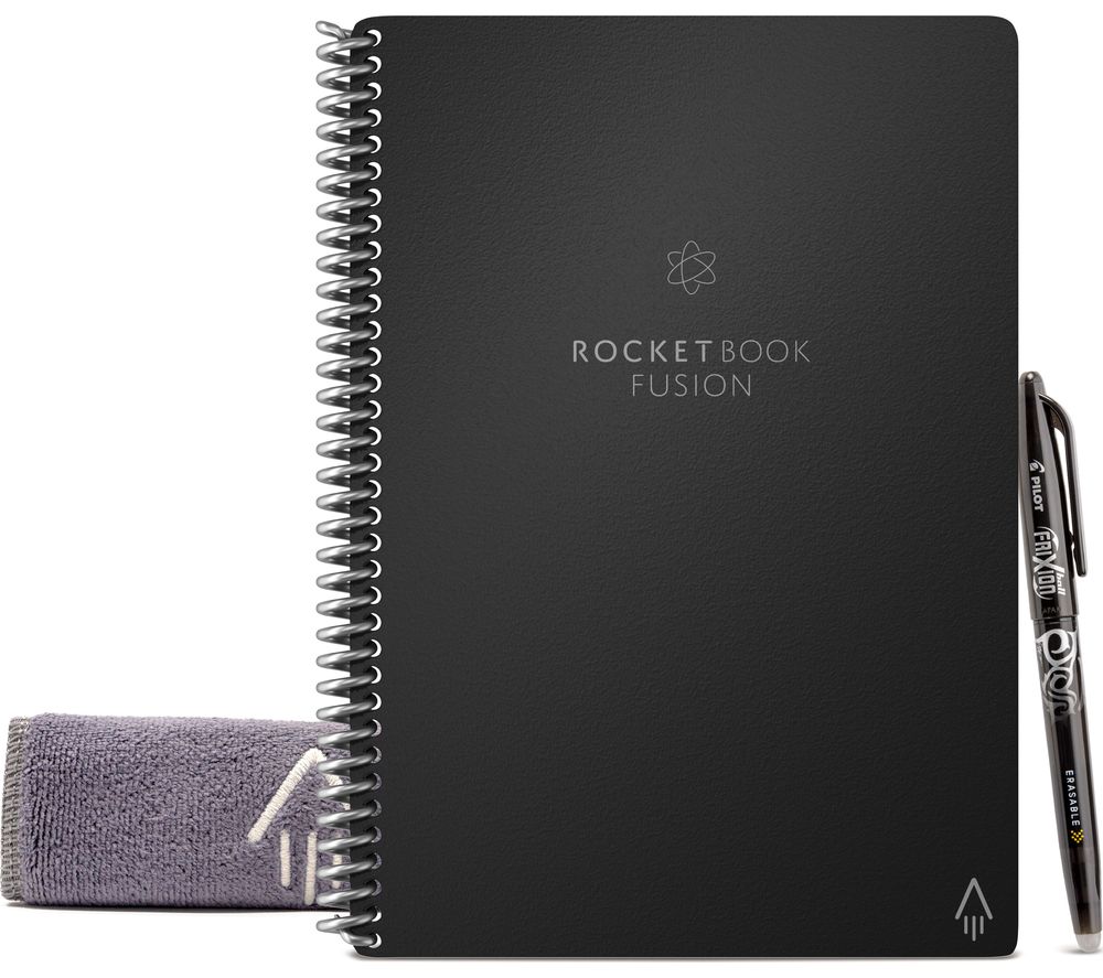 ROCKETBOOK Fusion Digital A5 Notebook - Black