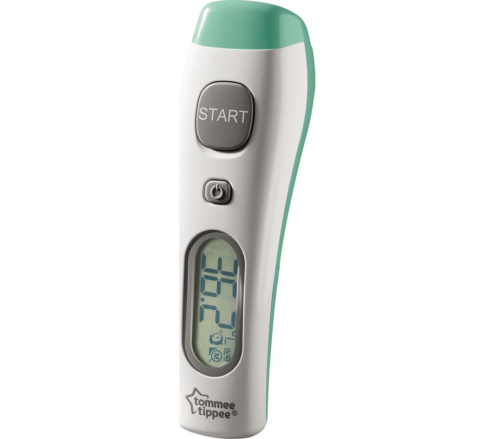 No Touch Digital Thermometer - White & Green