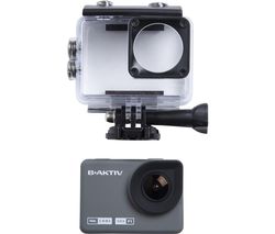 GL1236 4K Ultra HD Action Camera & Accessories Bundle - Black