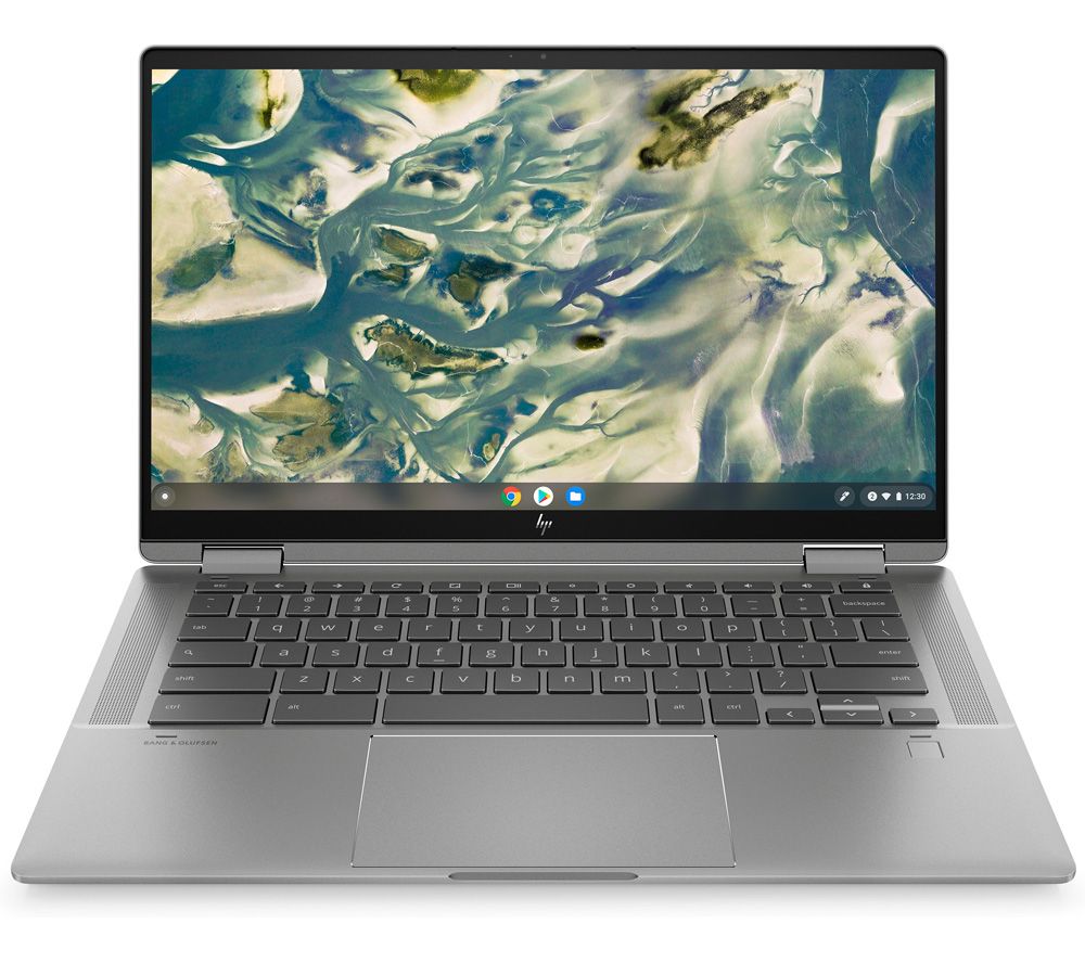 HP x360 14c-cc0505sa 14" 2 in 1 Chromebook - Intel® Core i5, 256 GB SSD, Silver