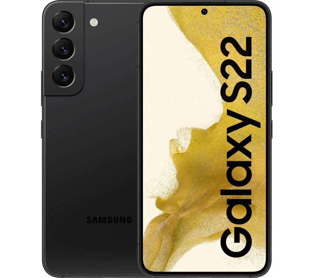 Refurbished Galaxy S22 5G - 128 GB, Phantom Black (Excellent Condition)