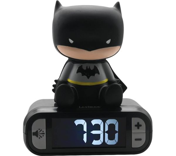 Lexibook Rl800bat Nightlight Alarm Clock Batman