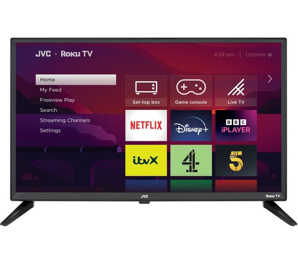 Image of JVC LT-24CR230 Roku TV 24" Smart HD Ready HDR LED TV