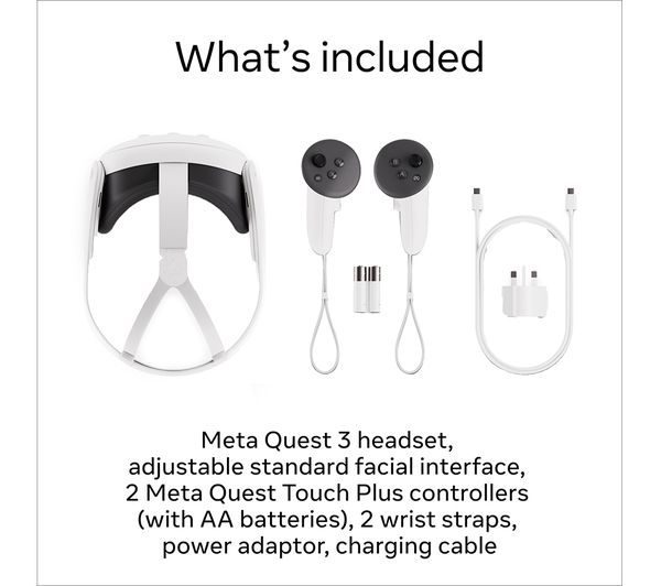 000000000008567336 META Quest 3 Mixed Reality Headset 128 GB