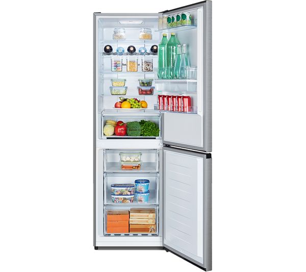 HISENSE RB395N4WCE 60/40 Fridge Freezer - Stainless Steel