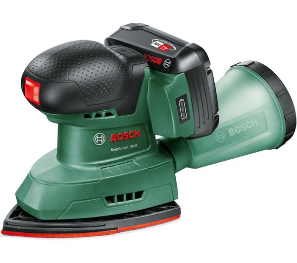 Bosch Easysander 18v 8 Cordless Multi Sander Green Black Bosch Easysander 18v 8 Cordless Multi Sander Green Black