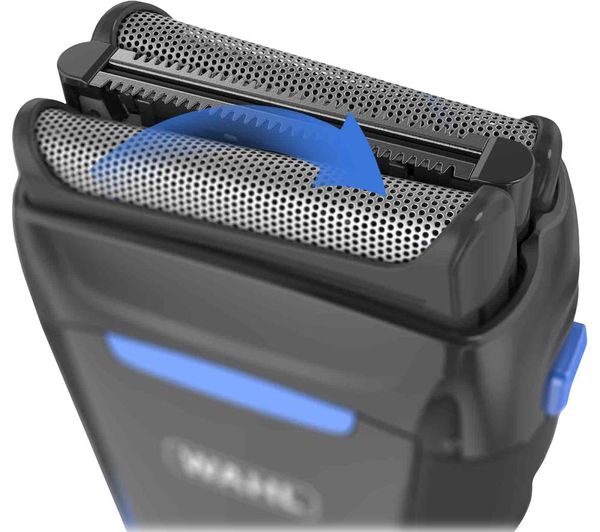 7063017 WAHL Clean & Close Wet & Dry Stubble Foil Shaver Black