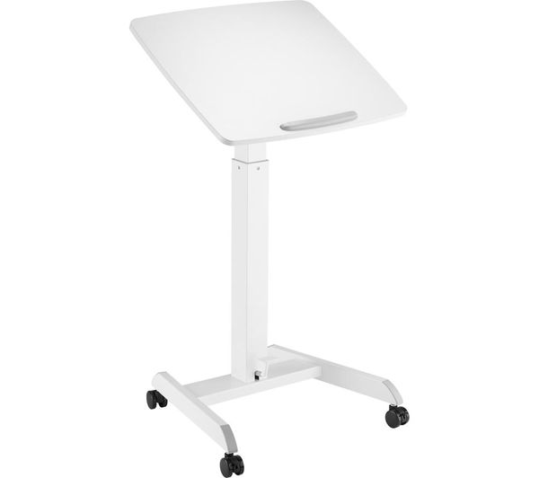 Properav 251bp Sit Stand Workstation Cart White