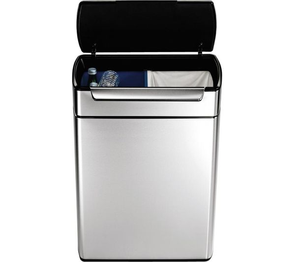 Simplehuman Cw2018 48 Litre Rectangular Bin Stainless Steel