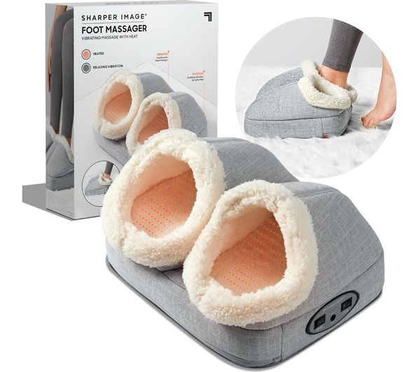 Sharper Image Personal Heated Foot Massager Grey