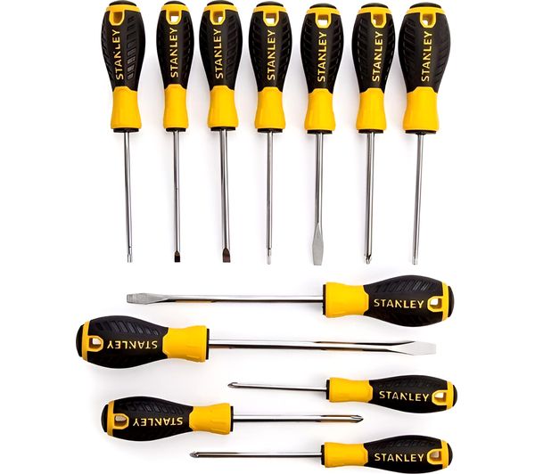 STANLEY Essential Screwdriver Set - Pack of 12