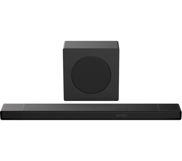 Hisense Ax3120q 312 Wireless Sound Bar With Dolby Atmos Dts Virtualx