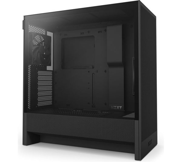 NZXT H5 Flow ATX Mid-Tower PC Case - Black
