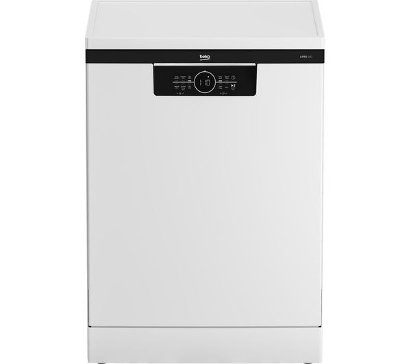 Beko Pro Bdfn26451w Full Size Dishwasher White