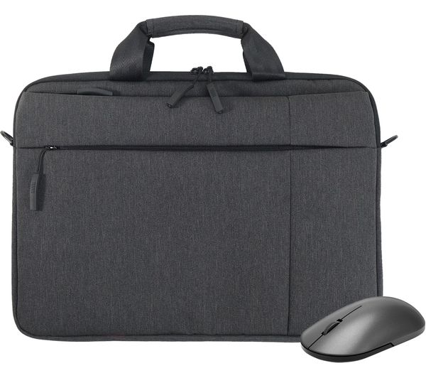 An image of SANDSTROM S15LBBUN26 15.6" Laptop Bag & Wireless Mouse Bundle - Black