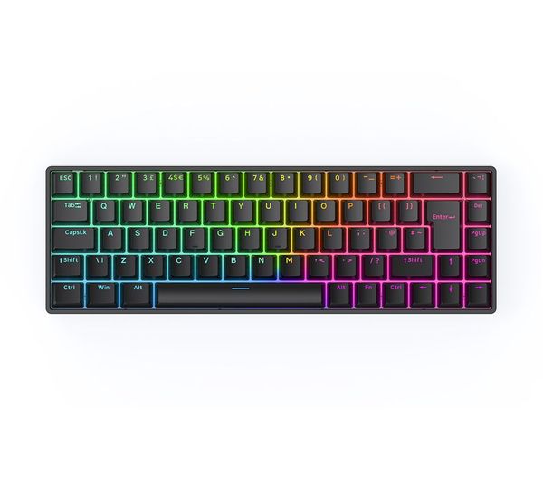 Qpad Flux 65 Model 5 Magnetic Hall Effect Gaming Keyboard Black
