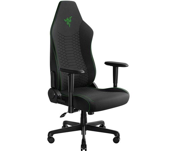 An image of RAZER Iskur V2 X Ergonomic Gaming Chair - Black & Green