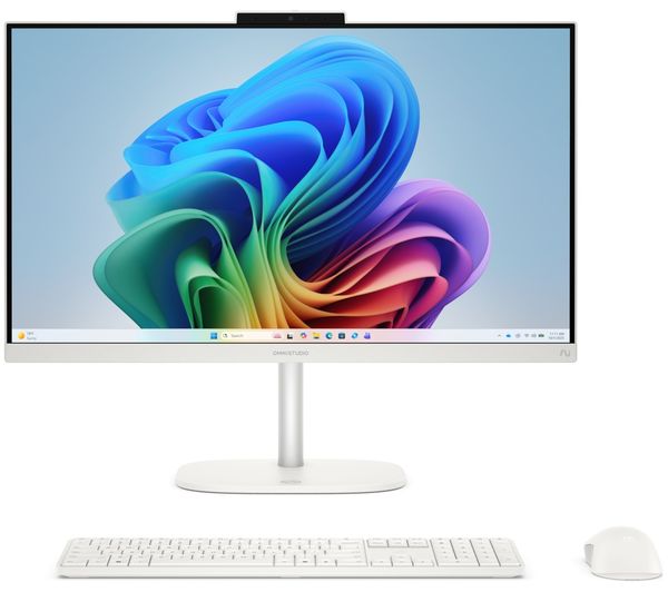 An image of HP OmniStudio 24-cz0000na 23.8" All-in-One PC - Intel® Core™ Ultra 5, 512 GB SSD, White