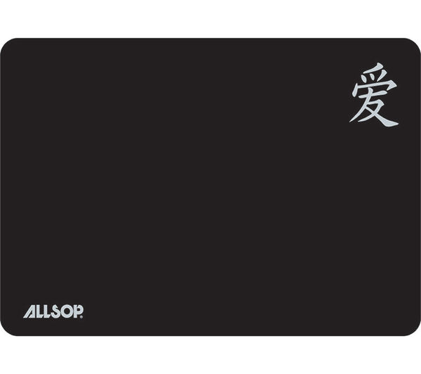 ALLSOP 06196 Screen Protector & Mousepad - Black, Black