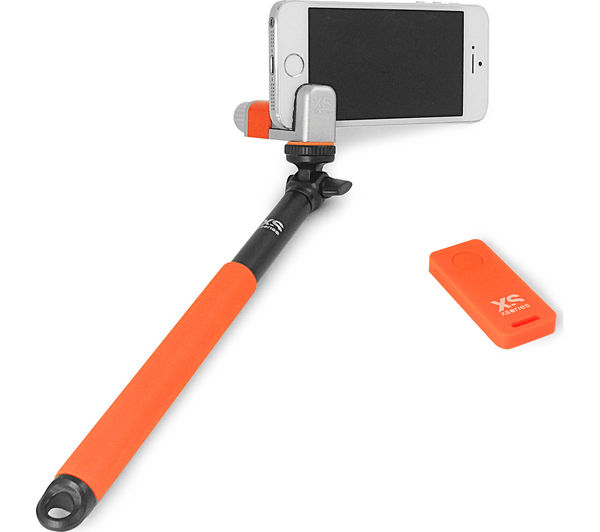 XSORIES Me Shot Deluxe Selfie Stick - Orange, Orange