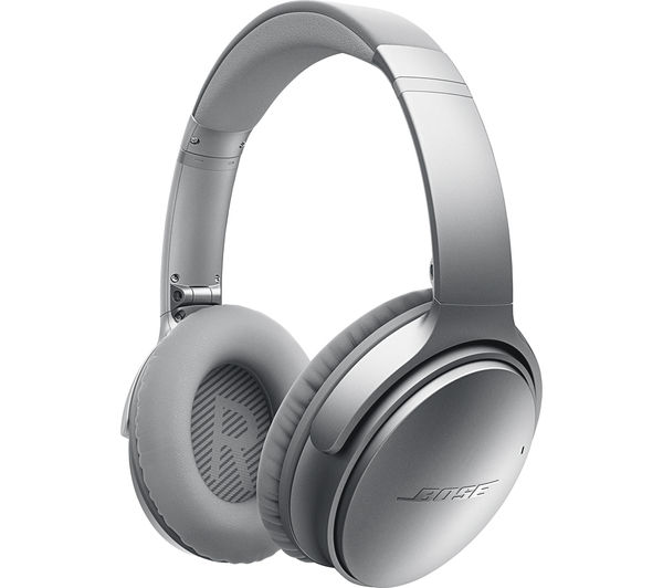 【廃盤品】BOSE Quiet Comfort 35 シルバー Bose QuietComfort 35 (Series II) Wireless Headphones, Noise