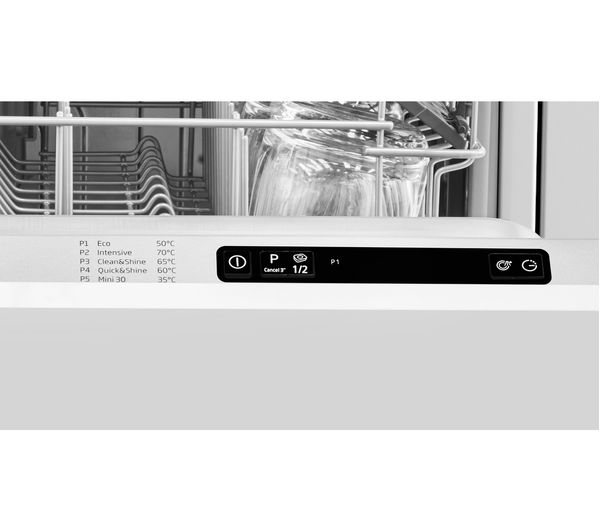 7653953842 BEKO DIN15211 Fullsize Integrated Dishwasher Currys