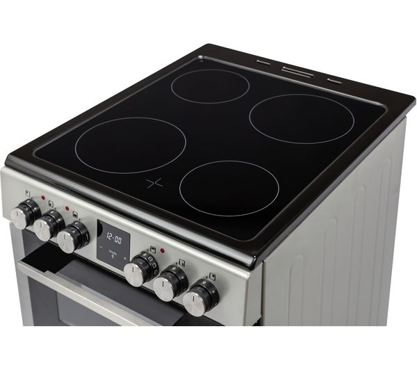 50cm silver electric cooker