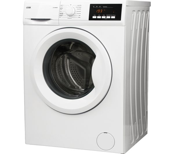 sharp black washing machine