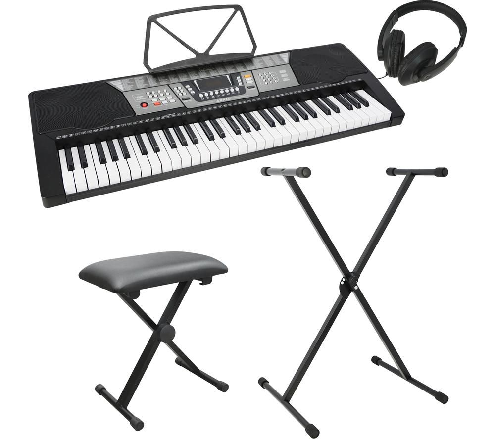 AXUS AXP10 Electronic Keyboard Pack - Black