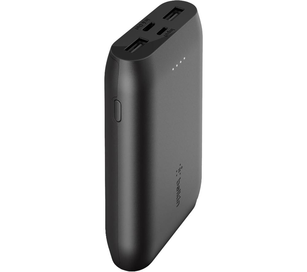 BELKIN 10000 mAh Portable Power Bank - Black, Black