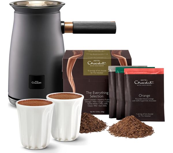 Hotel Chocolat Hc01 Velvetiser Hot Chocolate Machine Charcoal