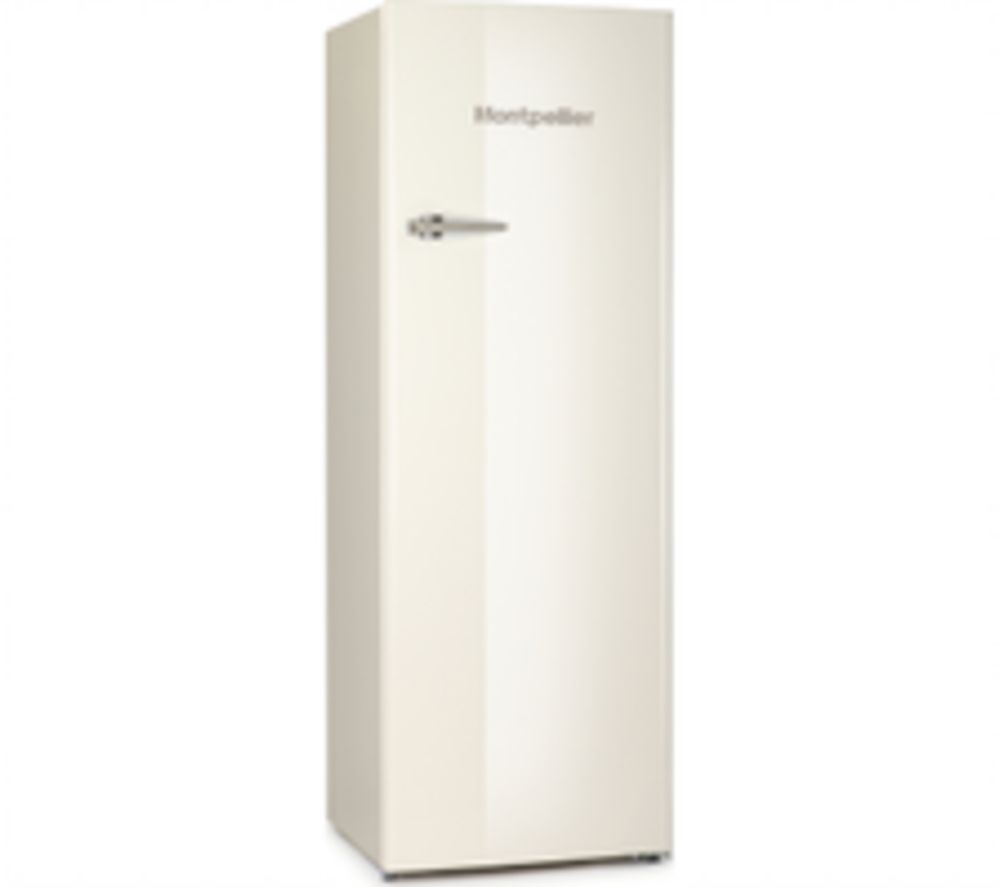 MONTPELLIER MAB341C Tall Fridge - Cream