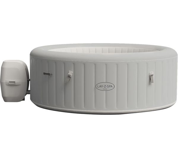 Lay Z Spa Paris Airjet Inflatable Hot Tub White