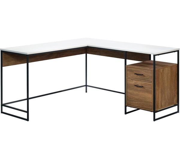 Teknik Moderna L Shaped Desk Mango