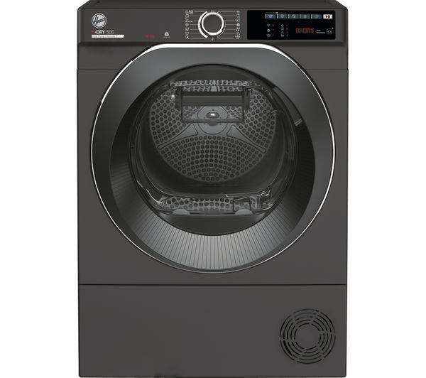 Hoover H Dry 500 Nde H10a2tcber Wifi Enabled 10 Kg Heat Pump Tumble Dryer Graphite