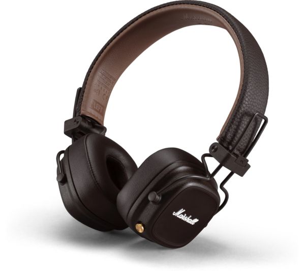 Marshall Major Iv Wireless Bluetooth Headphones Brown