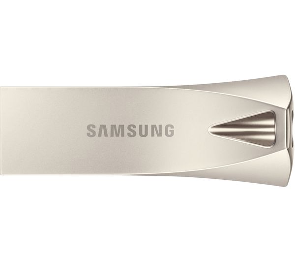 Image of SAMSUNG Bar Plus USB 3.1 Memory Stick - 64 GB, Champagne Silver