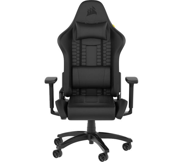 Corsair Tc100 Relaxed Gaming Chair Faux Leather Black