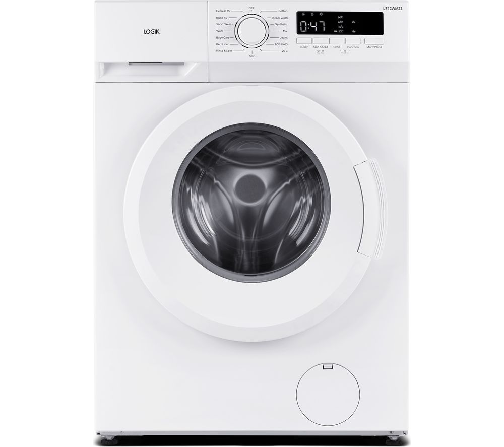 L712WM23 7 kg 1200 Spin Washing Machine - White