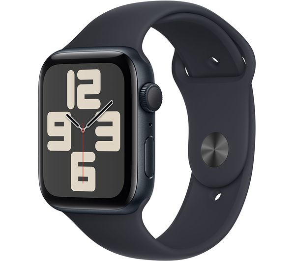 Apple Watch Se 2023 44 Mm Midnight Aluminium Case With Midnight Sport Band S M