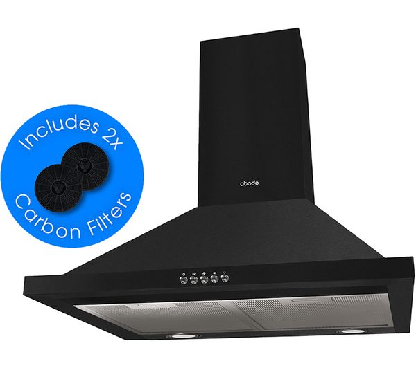 Abode Asch6031b Chimney Cooker Hood Black