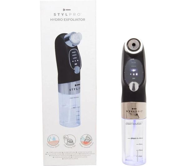Stylpro He01a Facial Exfoliator Black Silver