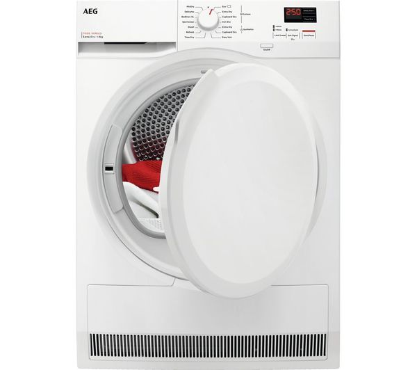 Aeg 7000 Sensidry Tr708l0b 8 Kg Heat Pump Tumble Dryer White
