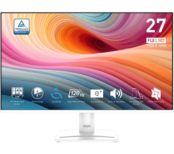 MSI PRO MP275W E2 Full HD 27" LED Monitor - White