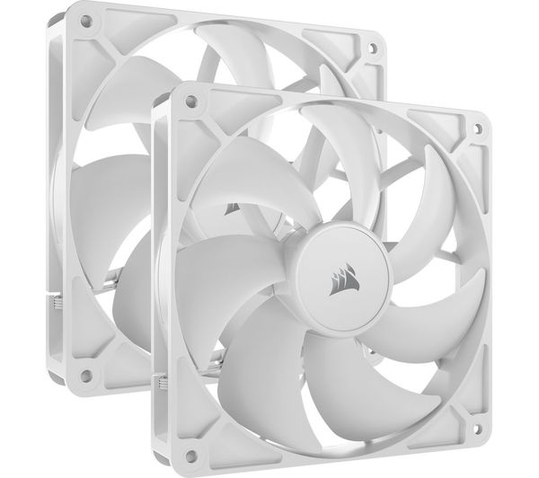 Corsair Rs140 Pwm 140 Mm Case Fan Dual Pack White