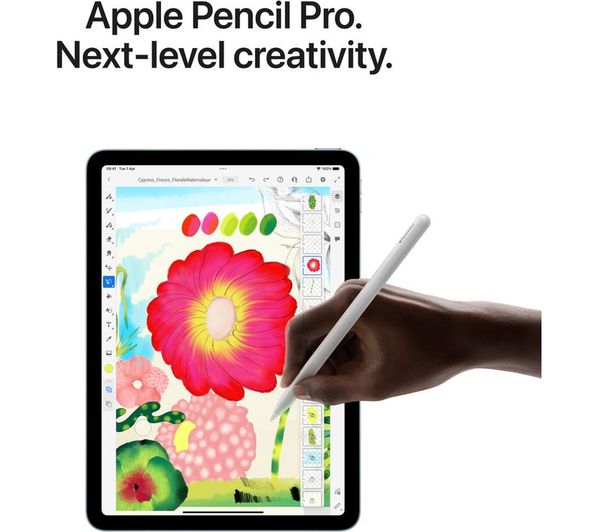【バッテリー容量96%】Apple Pencil・ iPad Air 256GB Buy 13-inch iPad Air Wi-Fi 256GB - Starlight - Apple (AE)