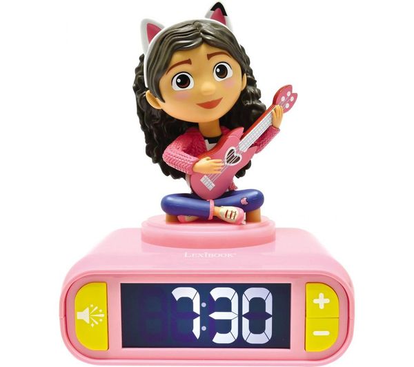 Lexibook Rl800gdh Nightlight Alarm Clock Gabbys Dollhouse
