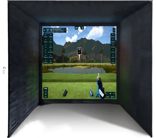 An image of SIMSPACE SIM001 Golf Enclosure - 8’2” ft